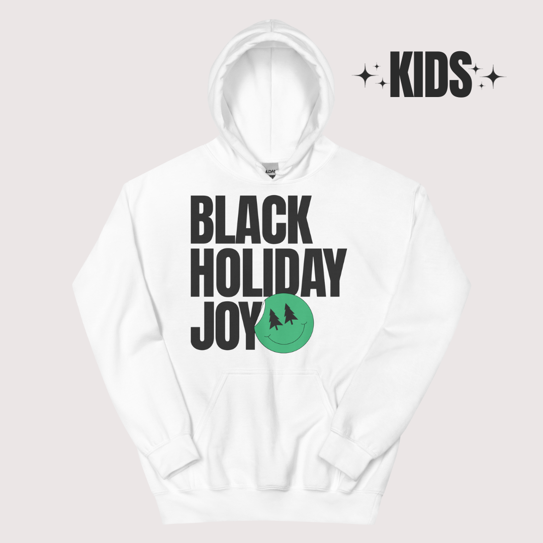 Kids Joy Hoodie | White